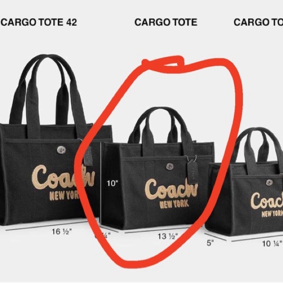 Coach leopard medium cargo tote - Picture 7 of 7